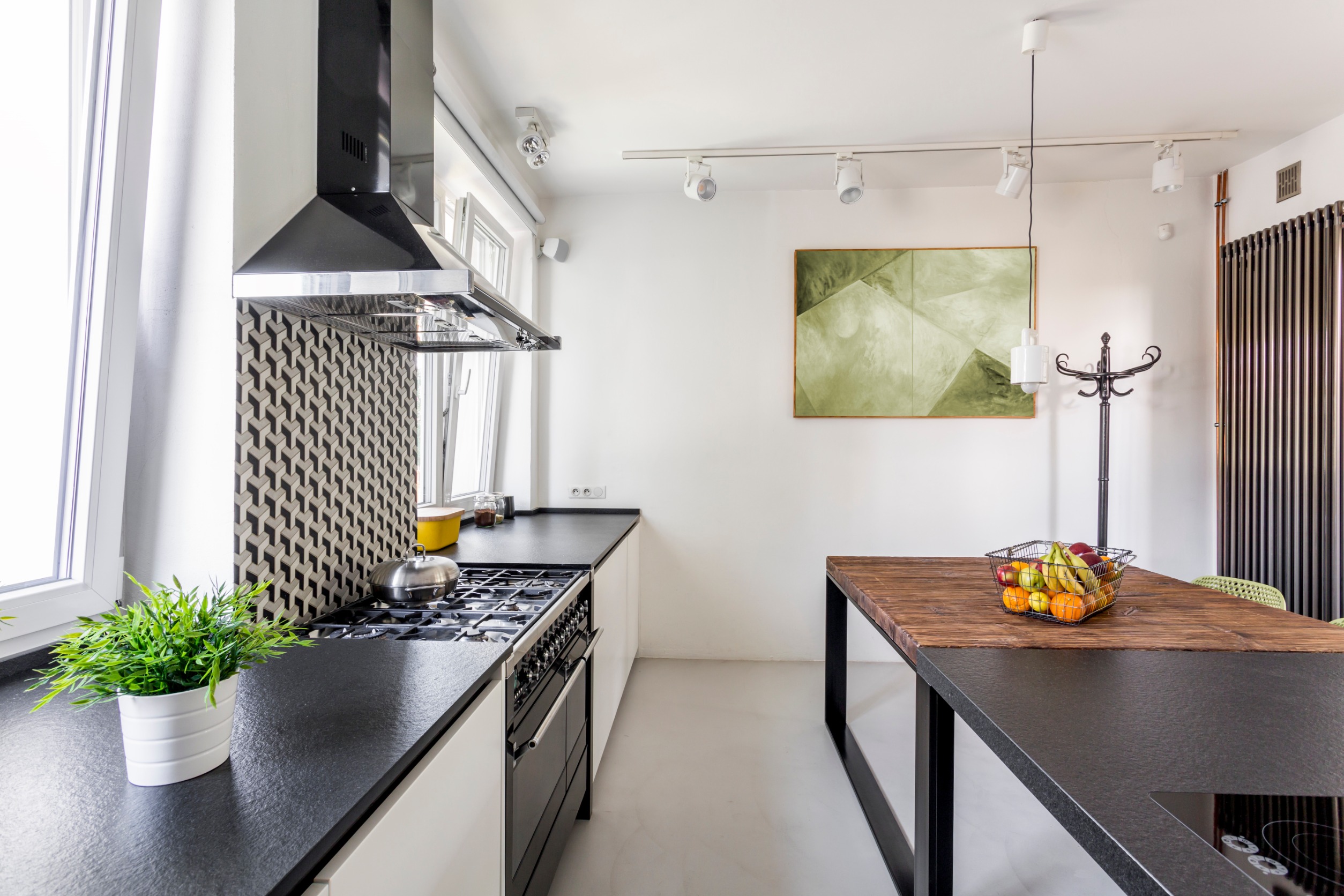 Modern, Scandinavian-inspired kitchen